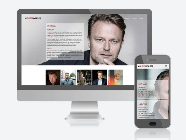 Website Oliver Walser