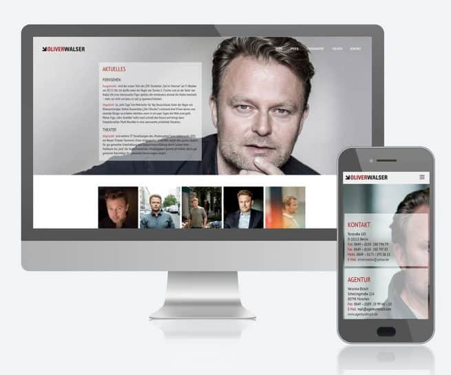 Website Oliver Walser